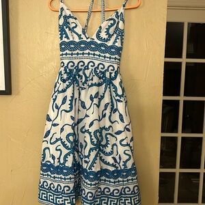Embroidered summer dress